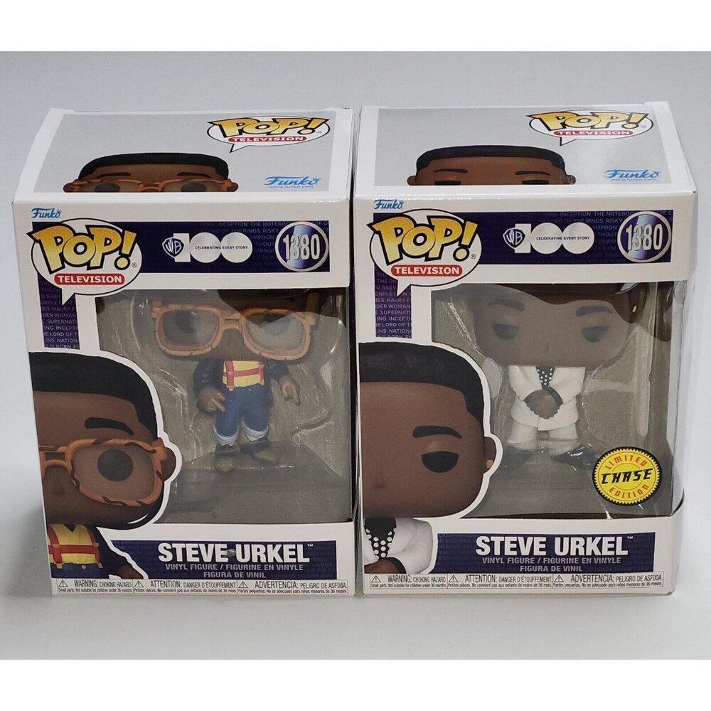 Funko Pop! Family Matters Steve Urkel Bundle